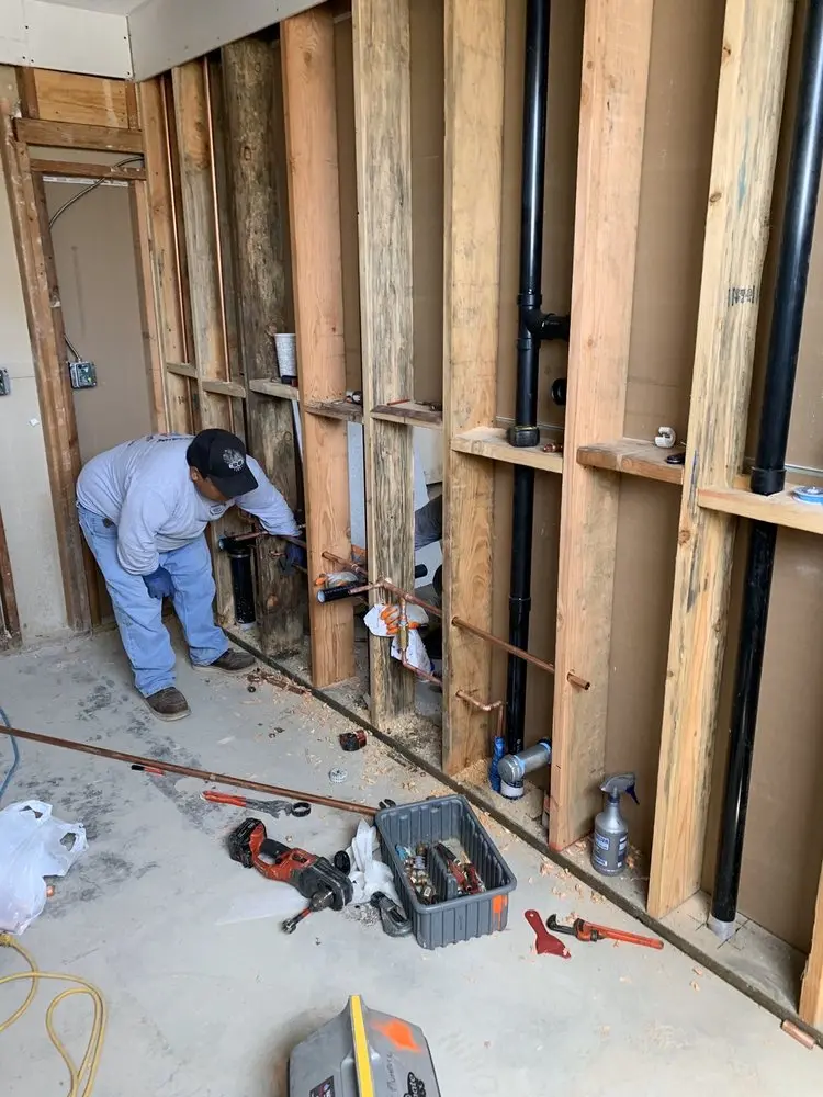 Commercial rough-in plumbing for Water Heater Replacement in Hollidaysburg